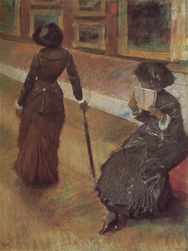 Edgar Degas Mis Cessate in Louvre